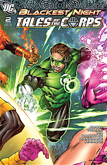Blackest Night: Tales of the Corps #2 preview images