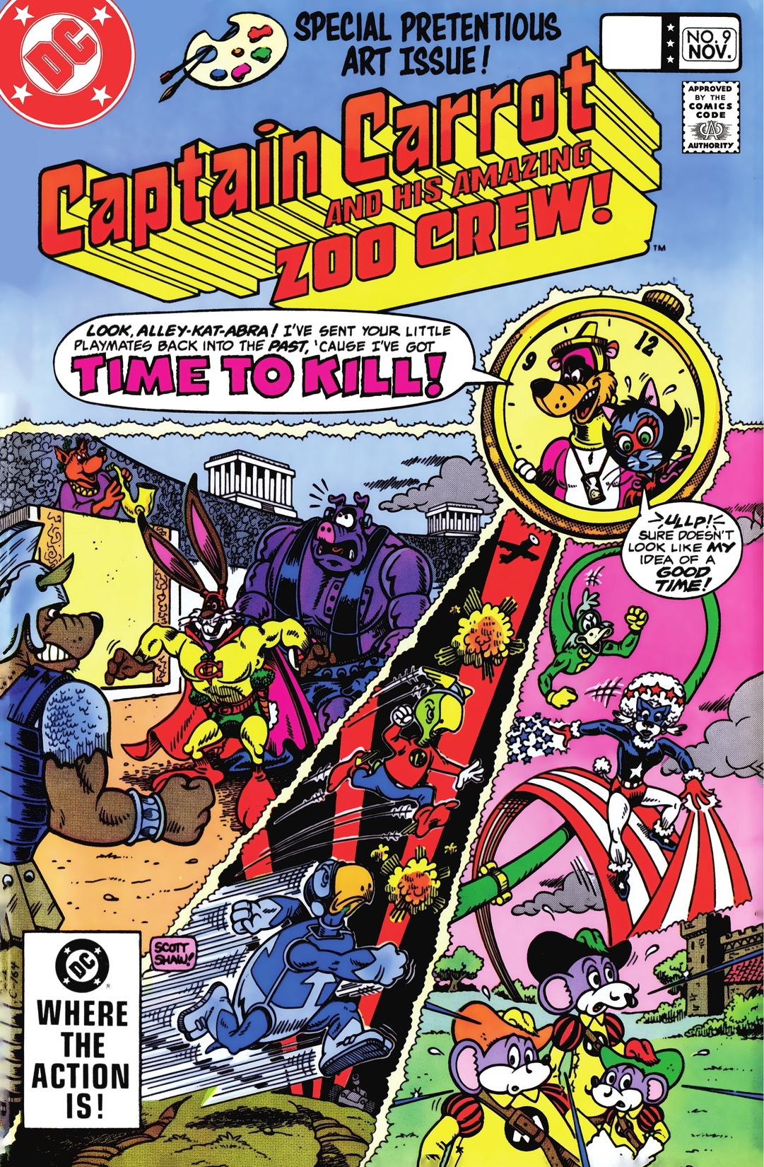 Captain Carrot and His Amazing Zoo Crew #9 preview images