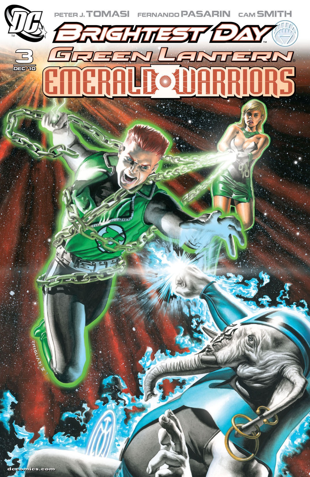 Green Lantern: Emerald Warriors #3 preview images
