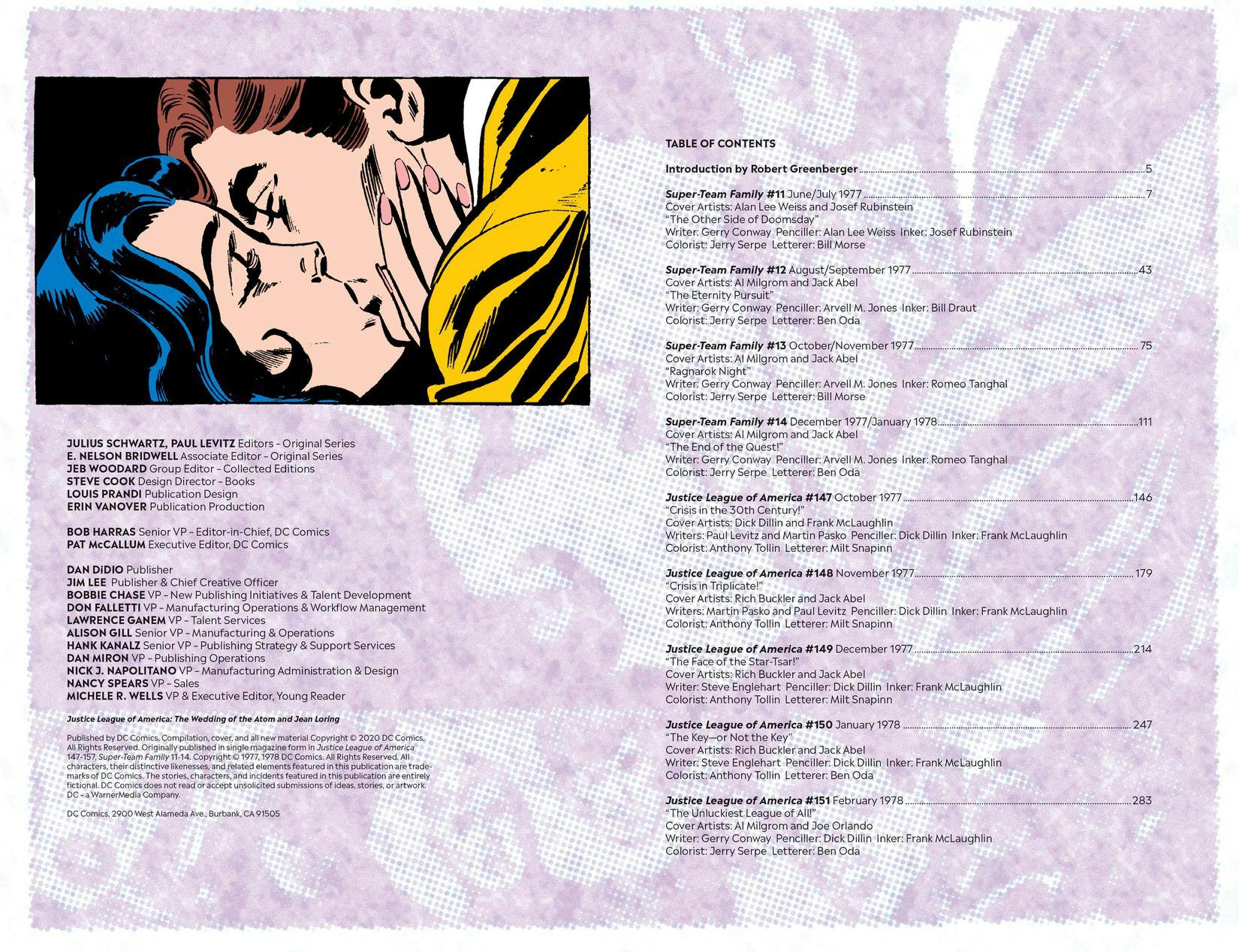 Justice League of America The Wedding of the Atom and Jean Loring