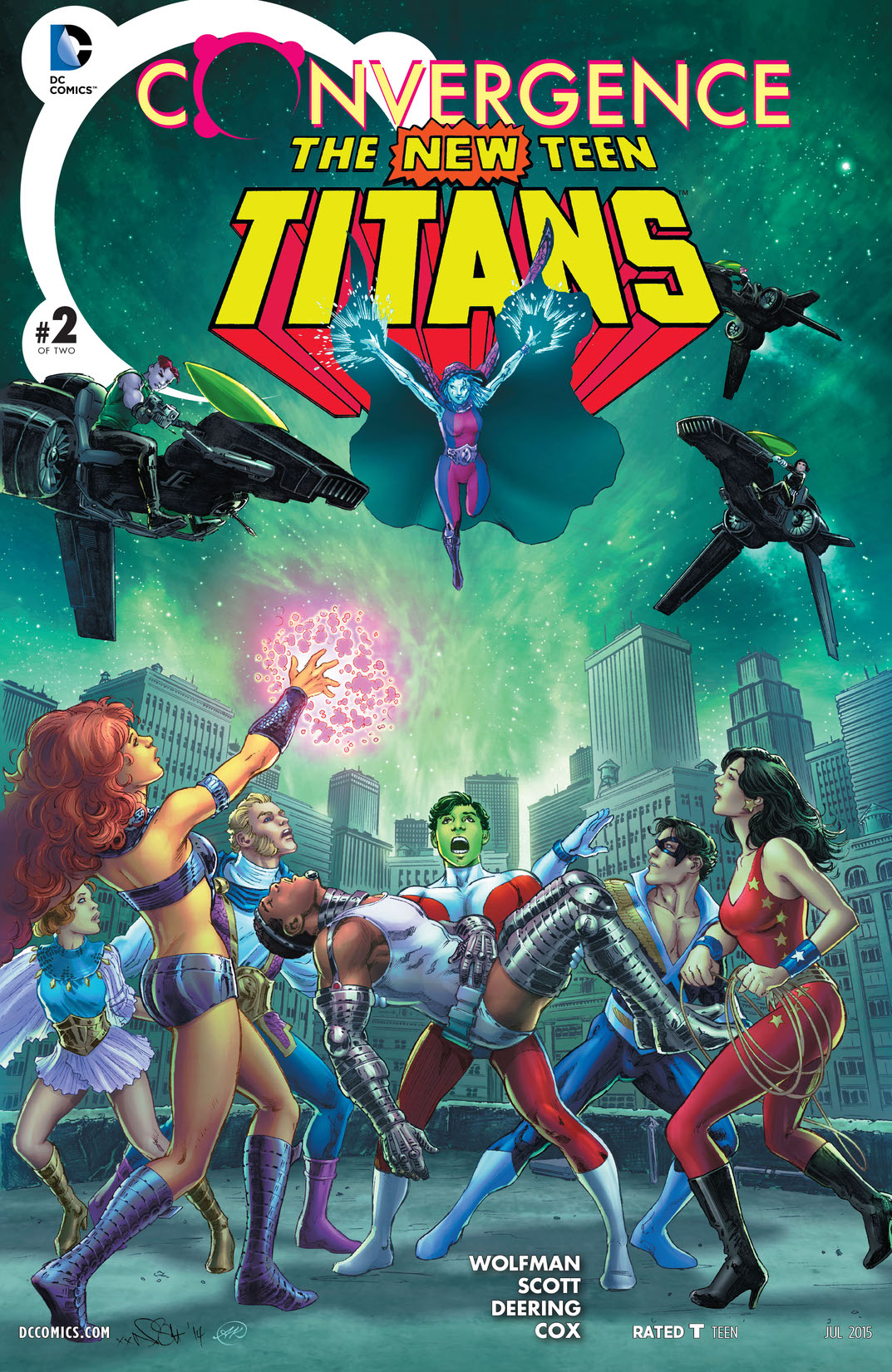 Convergence: New Teen Titans #2 preview images