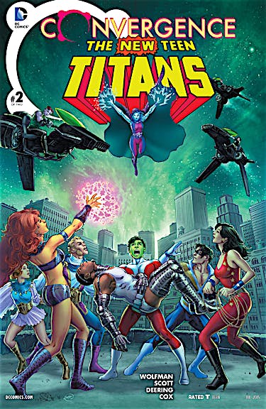Convergence: New Teen Titans #2 preview images