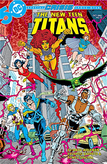 The New Teen Titans #13 preview images