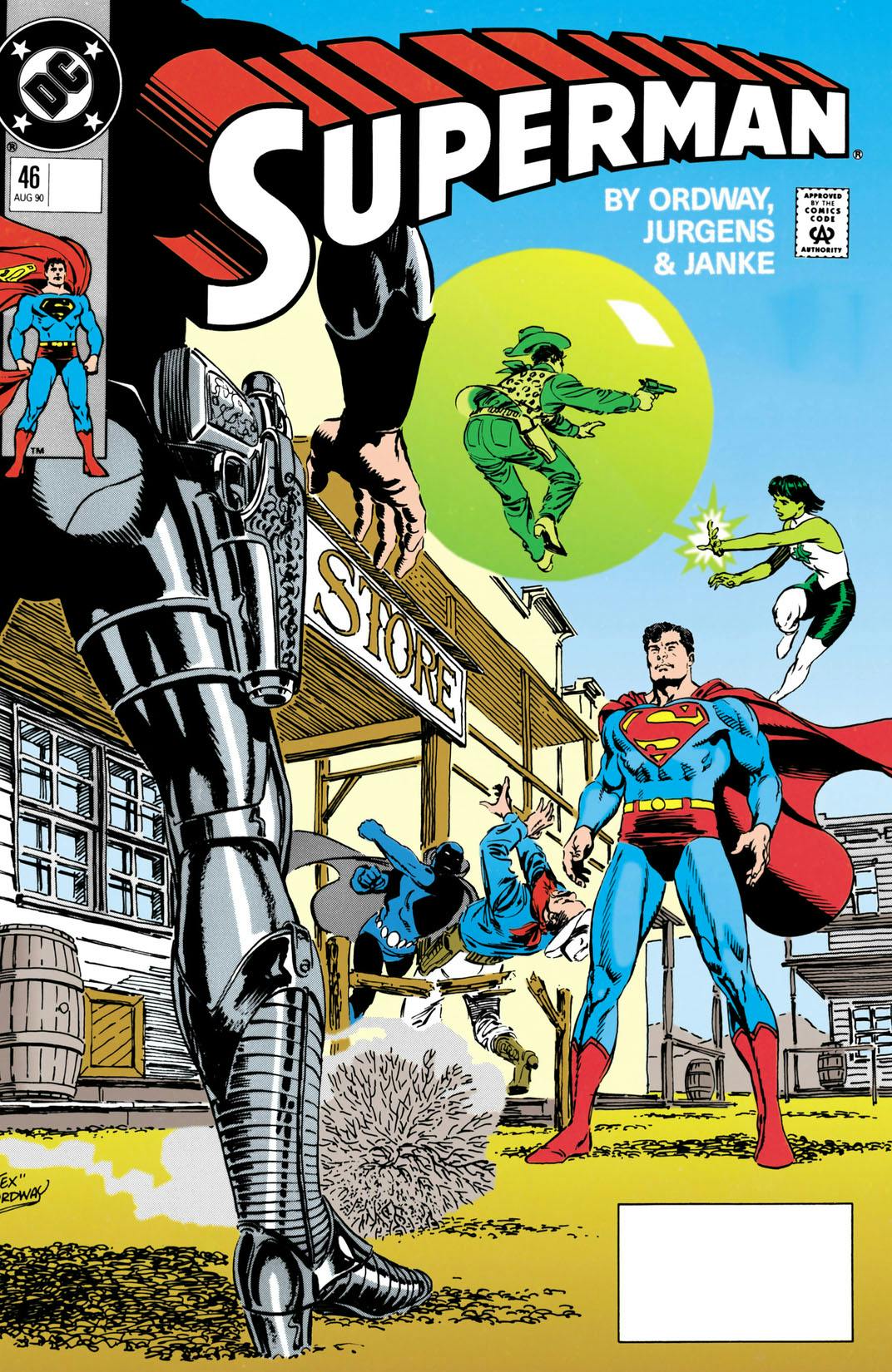 Superman (1986-) #46 preview images