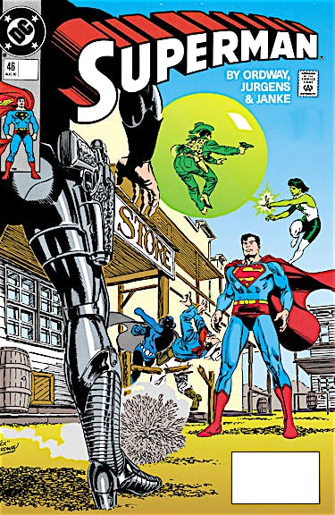 Superman (1986-) #46 preview images